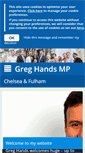 Mobile Screenshot of greghands.com